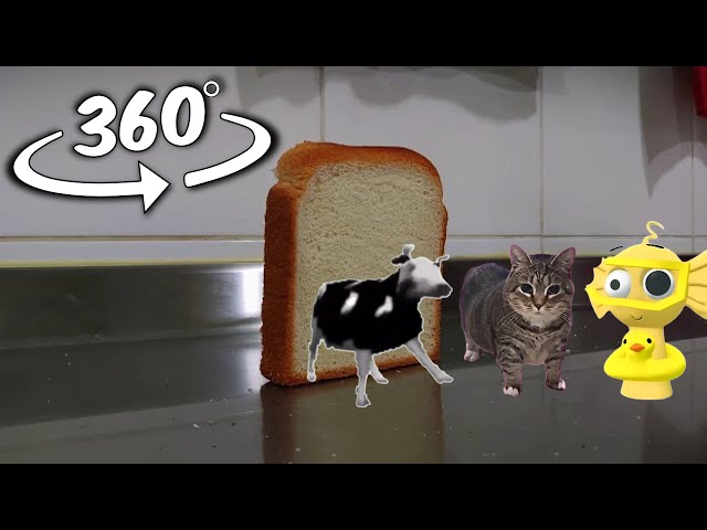 Toast falling over Incredibox Sprunki | Polish Cow | OIIAOIIA CAT But It's VR 360