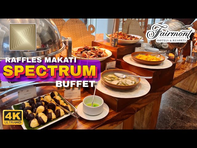 Discover Spectrum Buffet at Fairmont Hotel Makati 🇵🇭 | Bem and Yang Official |