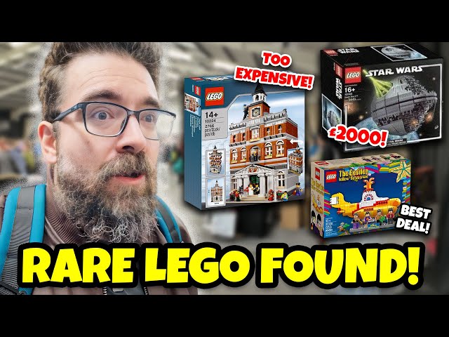 RARE LEGO HUNT at Brick Festival – Huge Prices & Big Savings!