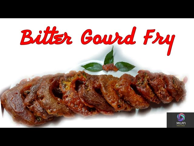 Bitter Gourd Fry | ಹಾಗಲಕಾಯಿ ಫ್ರೈ | easy & healthy karela fry recipe