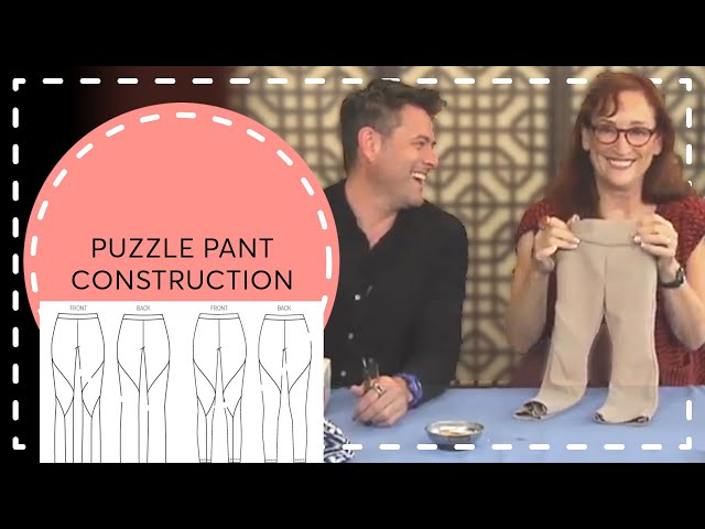 Episode 162: Puzzle Pant Construction (Vogue 1411)