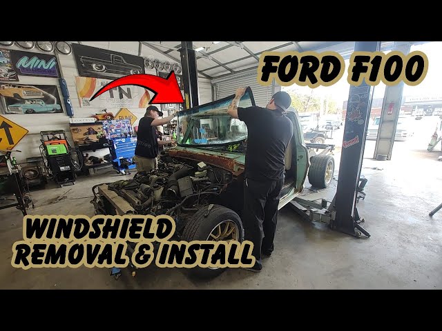 Ford F100 Windshield Removal & Installation 1967-1972