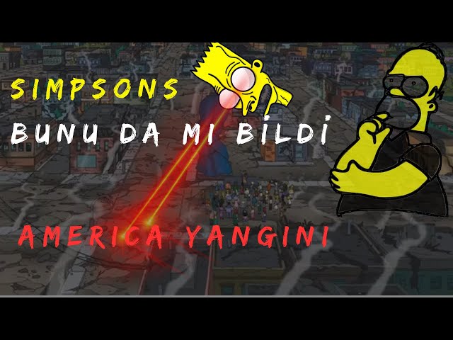 Simpsonlar'ın 2025 Los Angeles Yangını Kehaneti Gerçek mi Oluyor? Simpsons Dizisi Yangını Bildi Mi ?