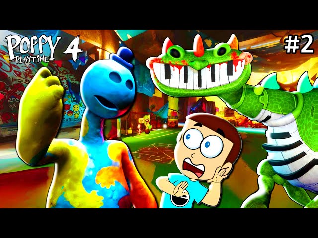 Poppy Playtime Chapter 4 - Pianosaurus 🎹 #2 | Shiva and kanzo Gameplay