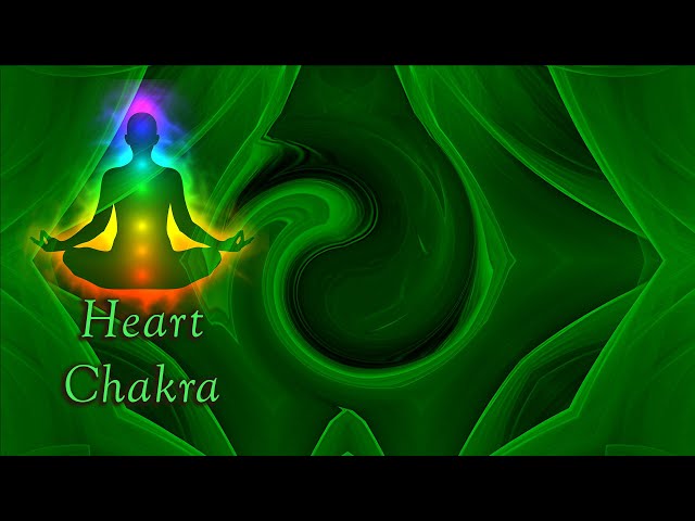 HEART CHAKRA GREEN VIBES Color and Audio Frequency Healing and Nurturing