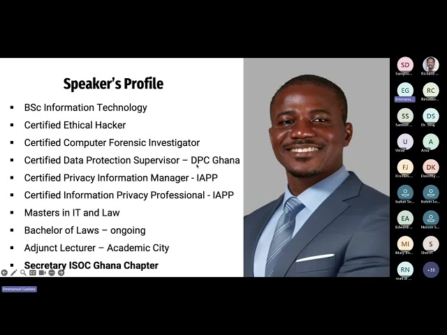 Webinar: Exploring Career Opportunities in Data Protection - Skills, Roles, and Industry Demand.