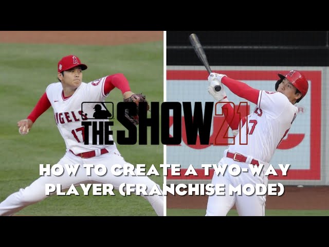 How to make a Two Way Player (Franchise Mode)  - MLB the Show 21