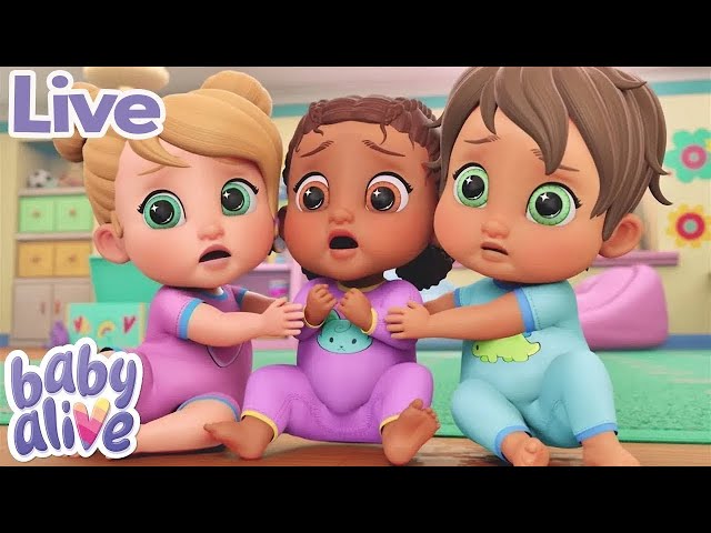 🔴 LIVE: Baby Alive Official 👶 Baby Alive Season 3 🌈 Family Kids Cartoons Livestream