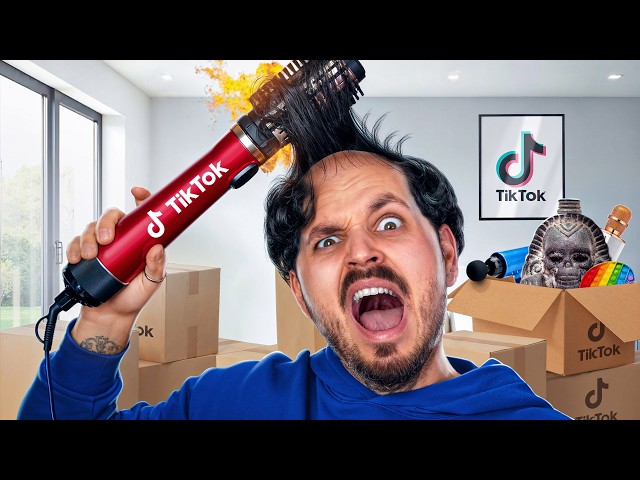 J'ai acheté les PIRES gadgets TikTok ! (j'ai plus de cheveux...)