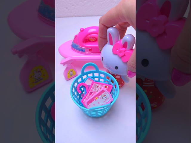 💕𝐒𝐀𝐓𝐈𝐒𝐅𝐘𝐈𝐍𝐆 𝐰𝐢𝐭𝐡 𝐔𝐍𝐁𝐎𝐗𝐈𝐍𝐆 Cute Pink Rabbit Laundry Set | #asmr #unboxing 💕