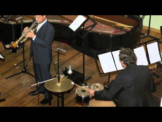 Gabunia - Sonata for Trumpet, Piano and Percussions 3rd and 4th mov