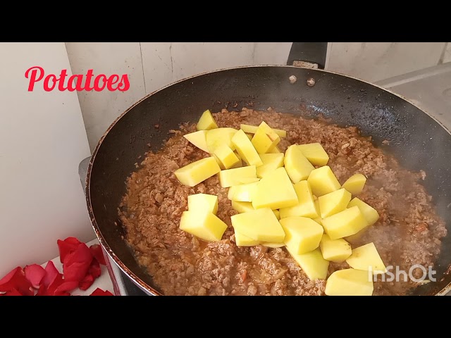 Dhaba style Aloo keema Recipe by Food Quest