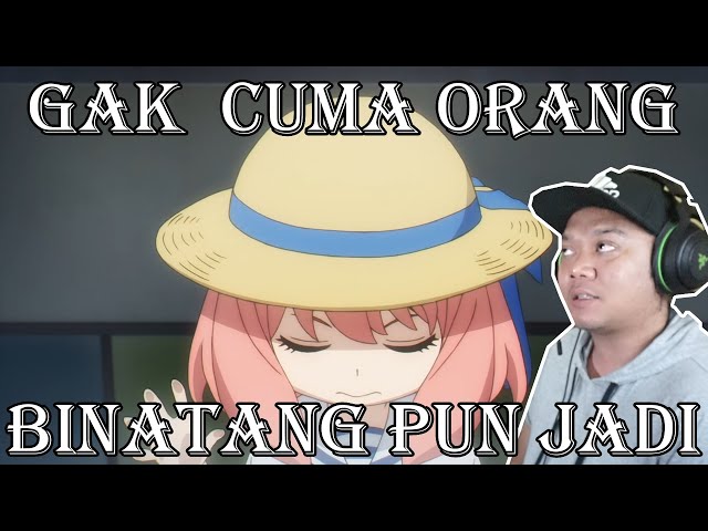 Anya bisa membaca pikiran binatang - Spy x Family Reaction Episode 12 Full Sub Indo