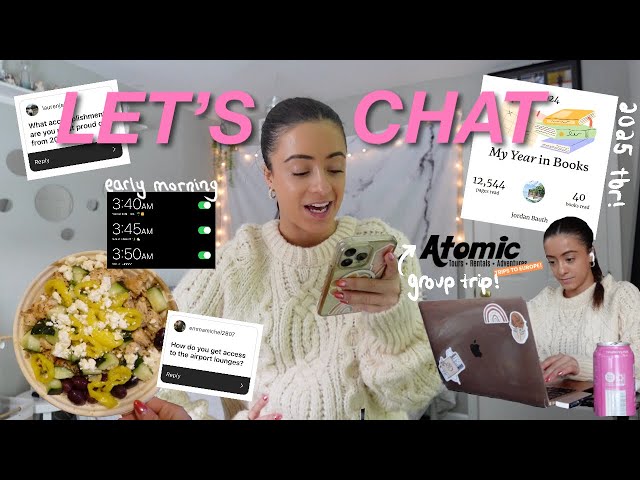 LET’S CHAT 💬👀 answering your FAQs, fav travel hacks, group trip updates, the end of ship life?!