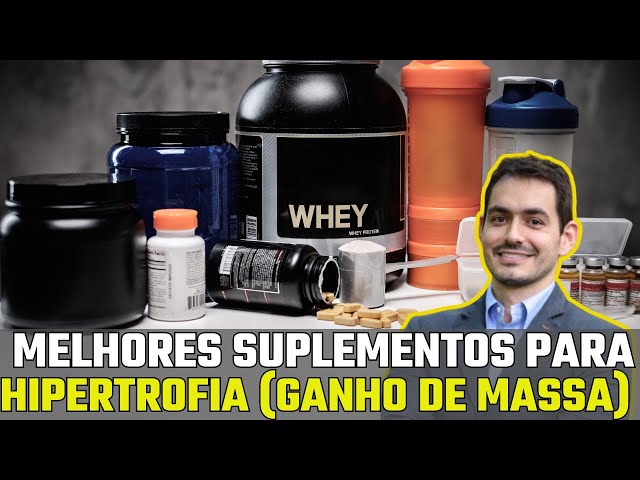 SUPLEMENTOS PARA HIPERTROFIA #nutricionista_gustavo #LIVE