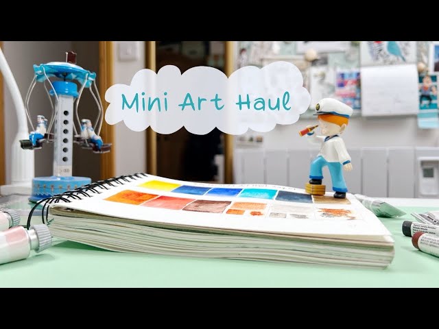 Mini Art Haul featuring Maimeriblu Watercolours & Daniel Smith Watercolour Sticks