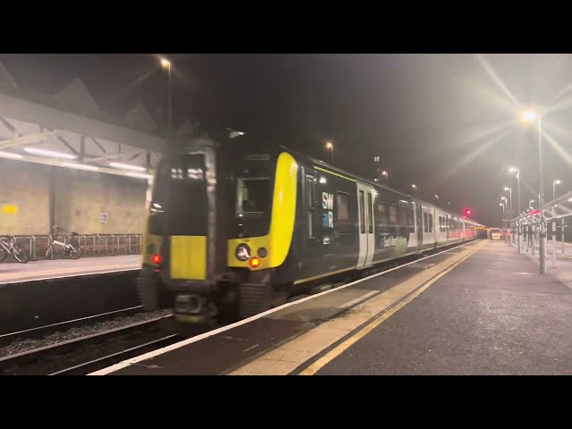 SWR Desiro’s at Woking - 28/1/25