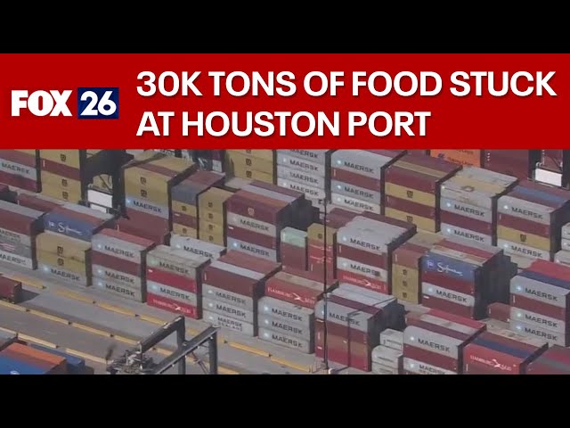 Report: 30K tons of food stranded at Houston port amid pause of international aid