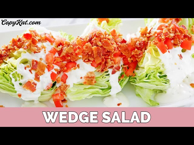 How to Make a Wedge Salad