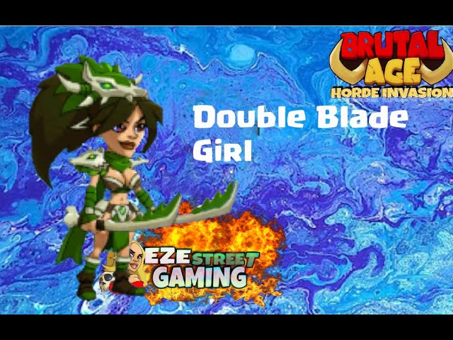 Brutal Age | Green Double Blade Girl | 4 star partner series