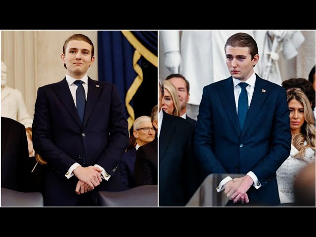 Celebrity news | Barron Trump's tailor shares revealing look at the First Son He's just fascinating