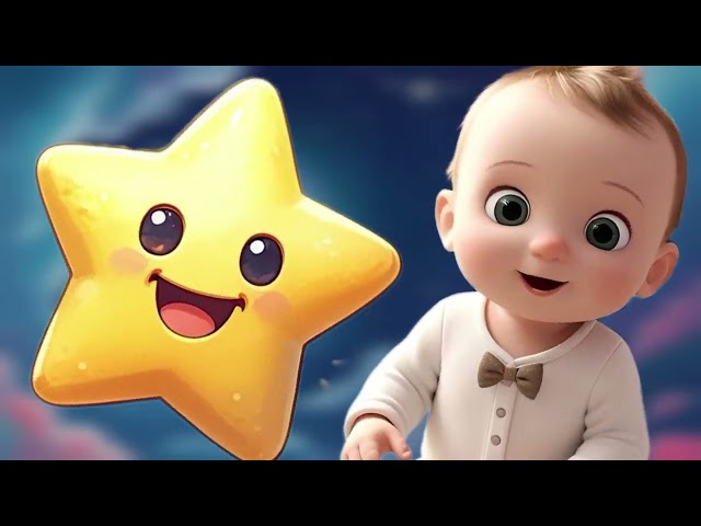 Twinkle Twinkle Little Baby Star ✨ | Beautiful Lullaby Song for Kids | Relaxing Baby Sleep Music