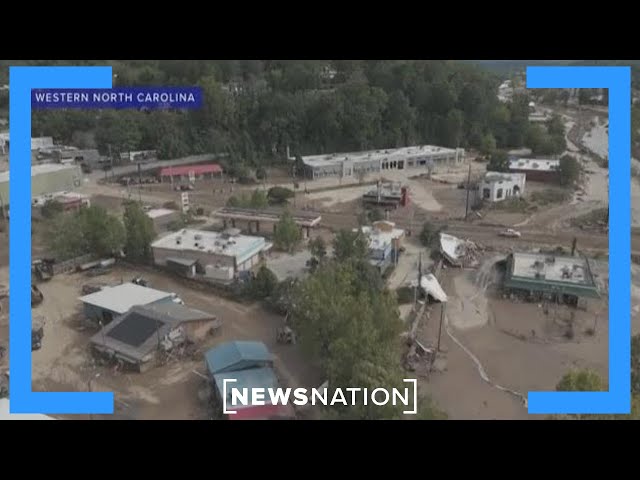 DHS Sec. Noem visits Hurricane Helene victims in North Carolina | NewsNation Now