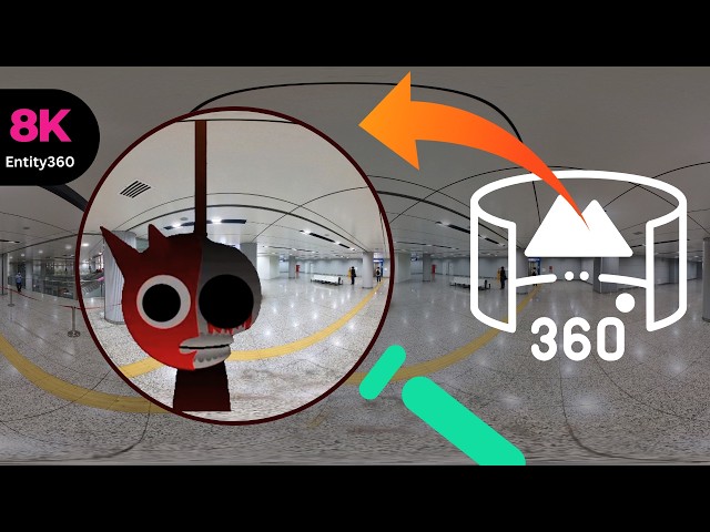 Find RADDY Horror - Incredibox Sprunki | Finding Challenge 360º VR 8K Video