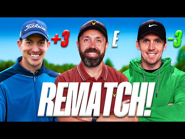 THE MATCH: Rick Vs James Vs Guy (Stroke Play)