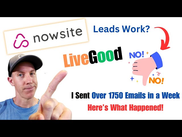 Nowsite AI Review | Results Are in for LiveGood Opportunity (Does it Work to Get Signups?)