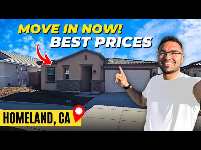 Ready to Move NOW?! Beautiful Quick Move In Homes IN Homeland CA - Just 1 Hour from San Diego & LA!