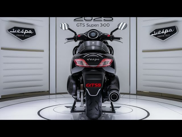 The 2025 Vespa GTS Super 300: Performance Meets Style