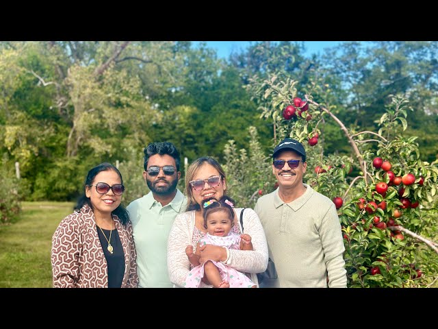 আমেরিকার আপেল বাগান | Apple Picking in USA | Bangla Vlog | Bangladeshi couple in USA |