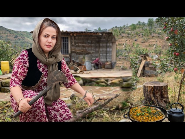 Village Daliy Life Vlog || Cooking an Eesy Chickpea Recipe the Traditional way