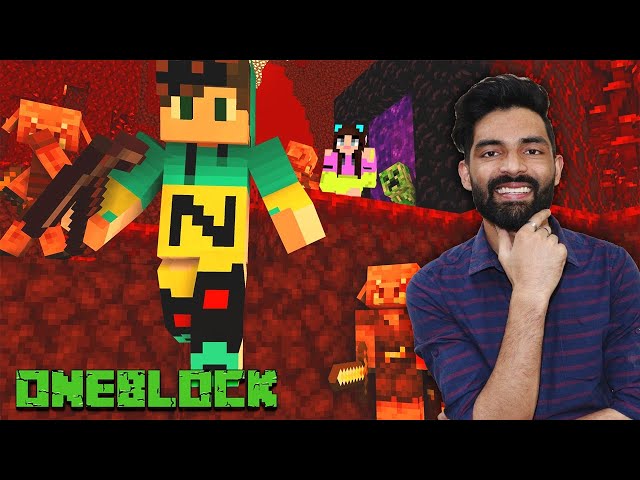 Let's Find The Nether Fortress in One Block - Live