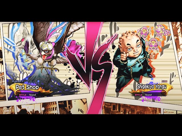 "JoJo’s Bizarre Adventure: Pet Shop vs Shigekyo Yangu – A Deadly Stand Battle (PS5)"