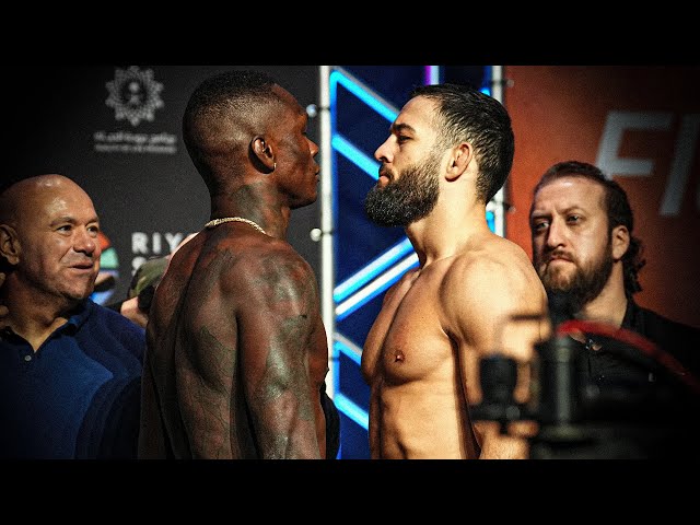 UFC Saudi Arabia: Fighter Faceoffs