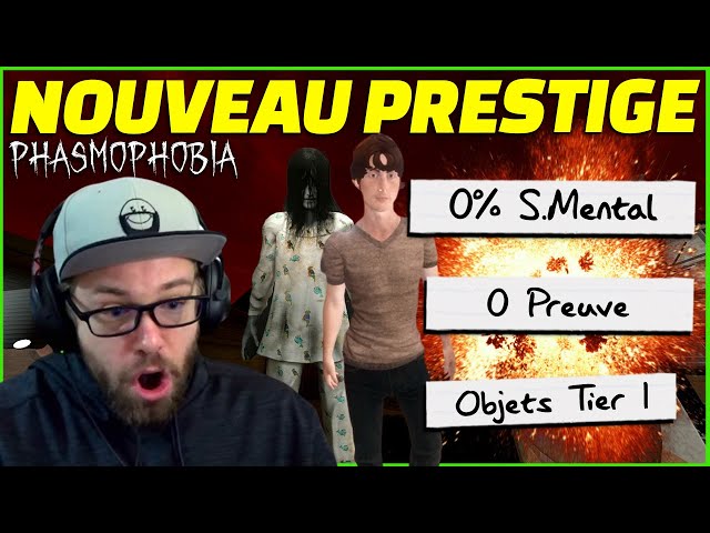 Un NOUVEAU PRESTIGE en mode HARDCORE | Phasmophobia FR