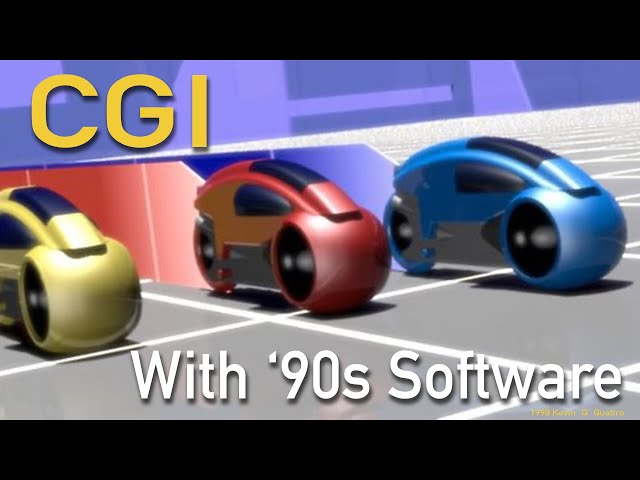 CGI Software From The 1990s Is Fun!