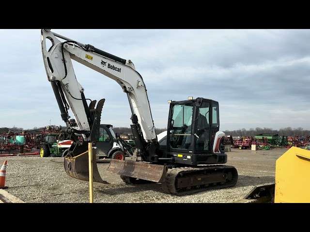 8423-BOBCAT E85 EXCAVATOR (SN# B48411322)-TO SELL FEB 6-NEW PARIS, IN