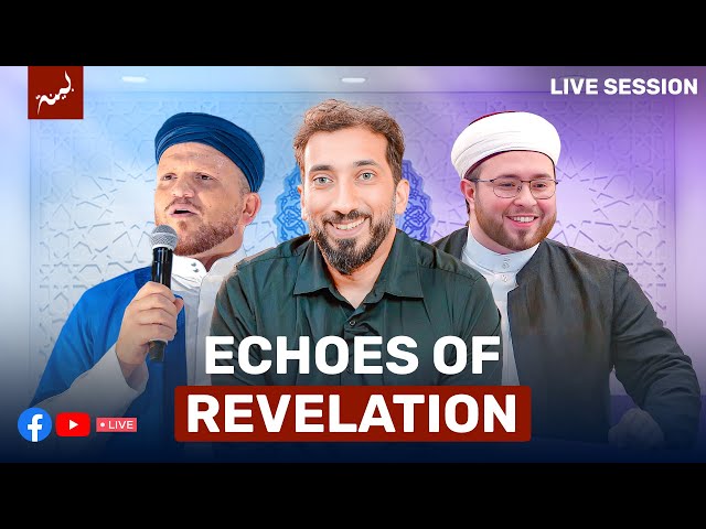 A Night of Quran Reflection with Nouman Ali Khan, Qari Ibrahim Bakeer, Shaykh Saifullah Muhammad