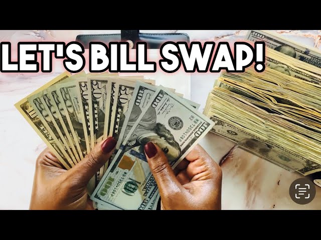 CASH SWAP SEPT 2023!  HOW MANY SMALL BILLS DID I REMOVE?  BILL EXCHANGE 2023!