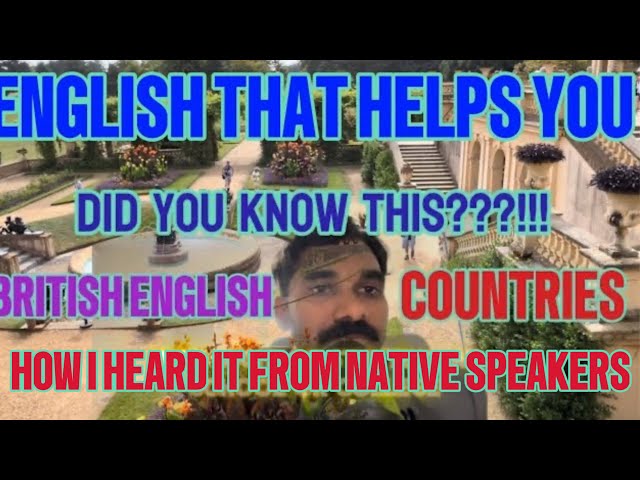 THIS IS HOW NATIVE SPEAKERS SAYING COUNTRY NAMES LEARNED FROM MY LIFE IN UK…….