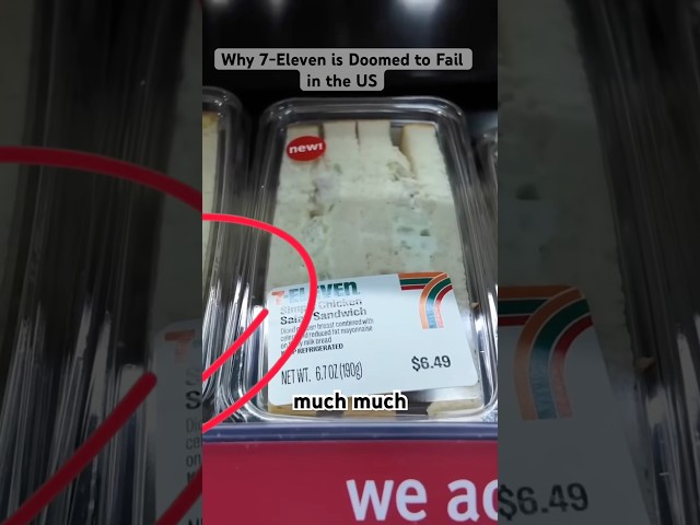 Why #7eleven is doomed to FAIL in North America.#ConvenienceStore #Business #FoodPrices #retail