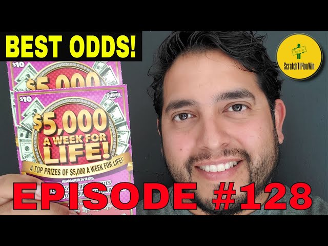 $10 A week for Life has the Best odds in Flalottery Scratch off Tickets