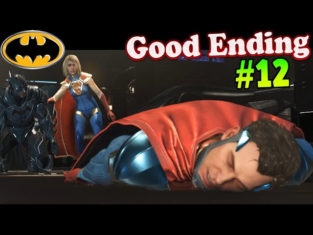 BATMAN Good Ending - Cutscenes Game Movie Injustice 2 Story 12 (PC 1080p 60FPS)