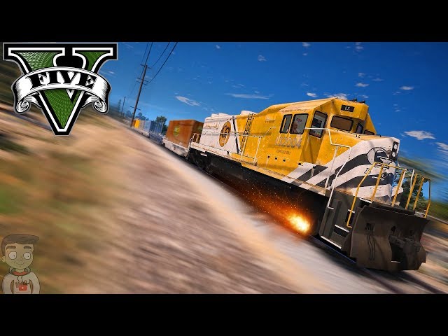 GTA 5 Unstoppable Train | Short Film | AdosProd™