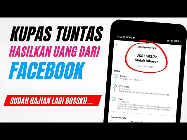 KUPAS TUNTAS HASILKAN UANG DARI FACEBOOK (Akun Profesional & Fanspage)