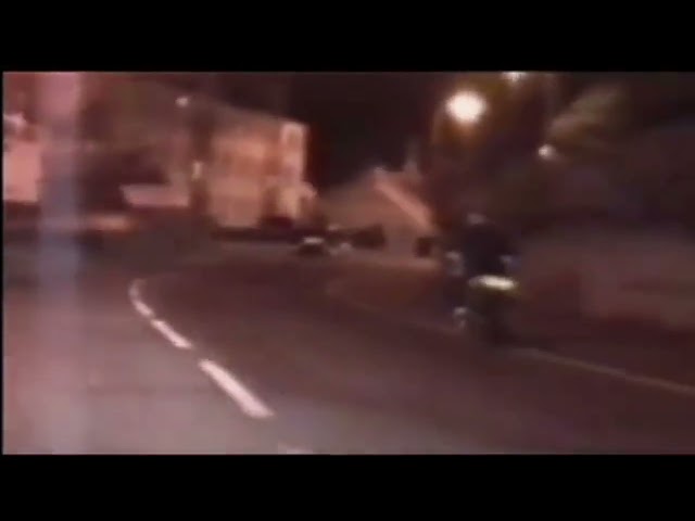 Police pursue motorcycle in Edinburgh, Scotland | Most Shocking