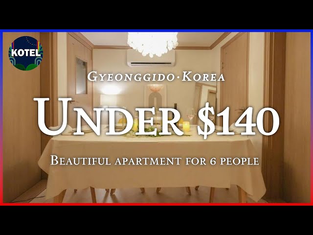 🎇Lunar New Year🎇[Suwon Gyeonggido] TOP3 Beautiful apartment for 6 people (Jan 31~Feb 02)